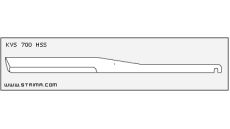 Vertikálny nôž KVS 700 HSS BS