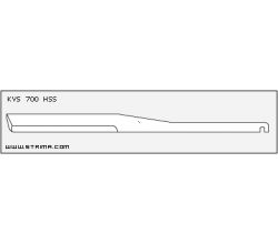 Vertikálny nôž KVS 700 HSS BS