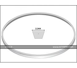 Klinový remeň pre šijacie stroje V1162