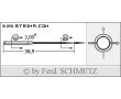 Strojové ihly pre priemyselné šijacie stroje Schmetz UY 128 GAS SKL 80