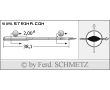 Strojové ihly pre priemyselné šijacie stroje Schmetz 134-35 PCL 150