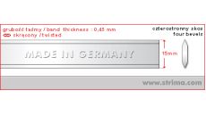 Nôž do pásovej píly 8210x15x0,45mm (C) twisted BS