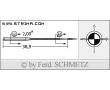 Strojové ihly pre priemyselné šijacie stroje Schmetz UY 128 GAS SKF 80