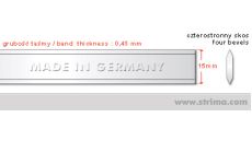 Nôž do pásovej píly 7650x15x0,45mm (C) twisted BS