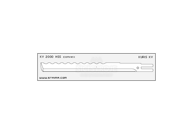 KV 2000 HSS convex BS