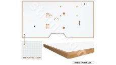 Doska stola šijacieho stroja 30482