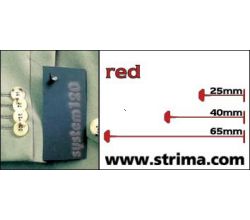 Splinty 40mm 120 PPS RED 040 - 12.000 ks