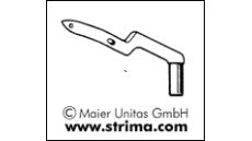 Chapač/kľučkar pre overlock 209248-0-00 MAIER