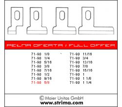 Nôž 71-90 5/8 HSS MAIER