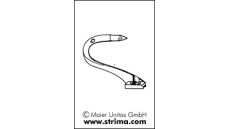 Chapač/kľučkar pre overlock 42239 MAIER