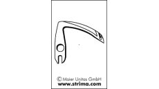 Chapač/kľučkar pre overlock 32823 MAIER