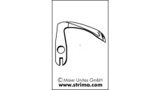 Chapač/kľučkar pre overlock 32824 MAIER