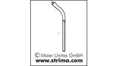 Chapač/kľučkar pre overlock 164252 MAIER