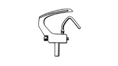 Chapač/kľučkar pre overlock 268382 MAIER