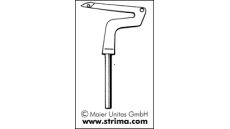 Chapač/kľučkar pre overlock 159434-001(F) MAIER