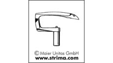 Chapač/kľučkar pre overlock 50309 K MAIER
