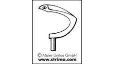Chapač/kľučkar pre overlock 69086 MAIER