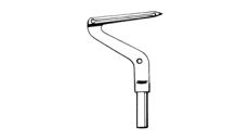 Chapač/kľučkar pre overlock 34392 MAIER