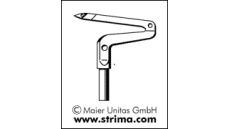 Chapač/kľučkar pre overlock 2109347 MAIER