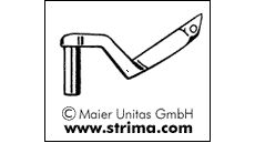 Chapač/kľučkar pre overlock 2119301 (Y1) MAIER