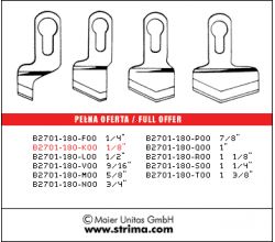Nôž B2701-180-K00 3/8 MAIER