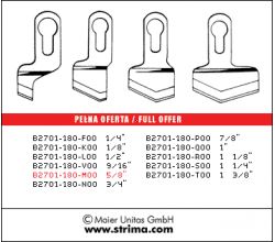 Nôž B2701-180-M00 5/8 MAIER