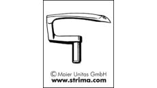 Chapač/kľučkar pre overlock B2514-860-G00 MAIER