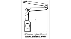 Chapač/kľučkar pre overlock 118-88401 MAIER