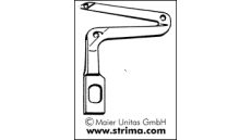 Chapač/kľučkar pre overlock 118-89904 MAIER