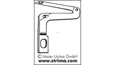 Chapač/kľučkar pre overlock 119-99307 MAIER