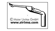 Chapač/kľučkar pre overlock 118-88005 MAIER
