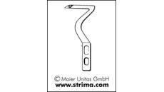 Chapač/kľučkar pre overlock 210354 MAIER