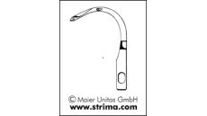 Chapač/kľučkar pre overlock 210357 MAIER