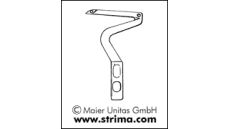 Chapač/kľučkar pre overlock 211651 MAIER