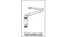 Chapač/kľučkar pre overlock 213105 MAIER