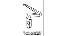 Chapač/kľučkar pre overlock 277015 MAIER