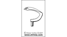 Chapač/kľučkar pre overlock 236504 A MAIER