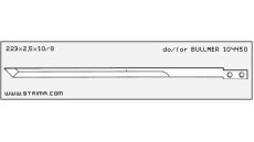 Nôž 223x2,5x10/8 MAIER