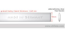 Nôž do pásovej píly 9800x10x0,45mm (C) twisted BS