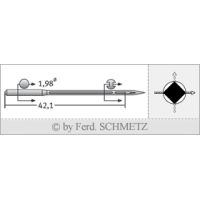 Strojové ihly pre priemyselné šijacie stroje Schmetz 14 SP 150