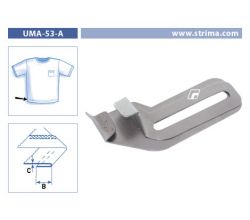 Zakladač podvíjajúci pre šijacie stroje UMA-53-A