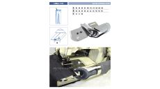 Lemovač na všívanie pásky pre šijacie stroje UMA-110 90/35 H