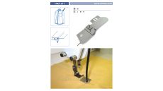 Zakladač s podvinutím pre šijacie stroje UMA-211 10 L