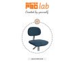 Priemyselná stolička SYSTEM PRE LAB 1C+2A+4A+5C