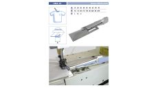 Lemovač skladajúci napoly pre šijacie stroje UMA-03 25/12,5 M