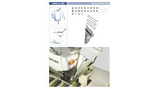 Zakladač výpustkov pre šijacie stroje UMA-22-BR 50/25 M
