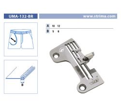 Lemovač skladajúci napoly pre šijacie stroje UMA-132-BR 10/5 H