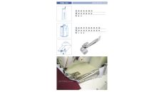 Lemovač na všívanie pásky pre šijacie stroje UMA-165 80/30 M