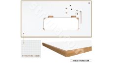 Doska stola šijacieho stroja 30803