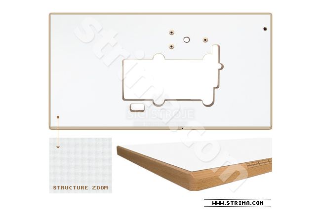 Doska stola šijacieho stroja 30809
